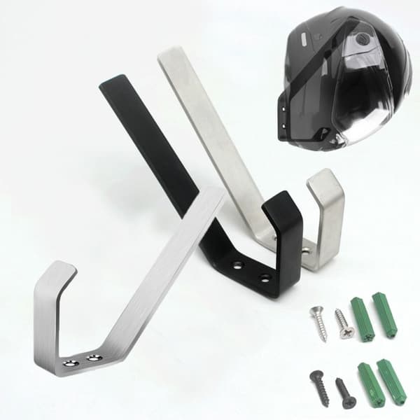 Hjelmstativ Hatteholder SVART Black