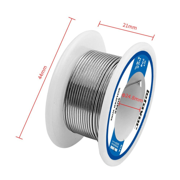 Lågtemperatursvetstråd Kolofonium Corel Löd 50G 0,8MM 50G 50g 0.8mm