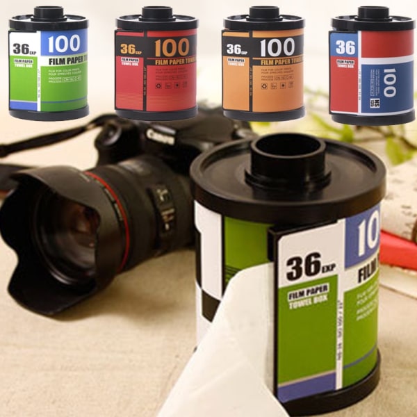 Film Tissue Box Roll Paper Box 4 4 4