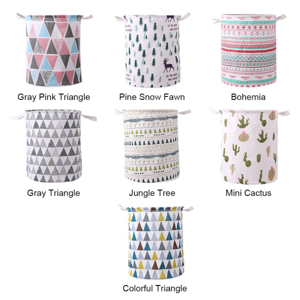 Kokoontaittuva pyykkikori Home Organizer JUNGLE TREE JUNGLE TREE Jungle Tree
