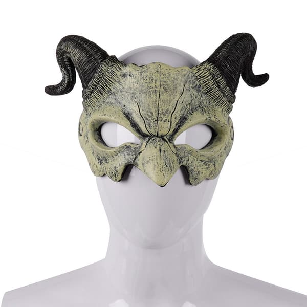Fårskinnsmask Cos Mask RÖD Red