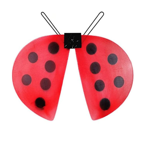 Ladybug Wings Kostym Fairy Wings Performance rekvisita