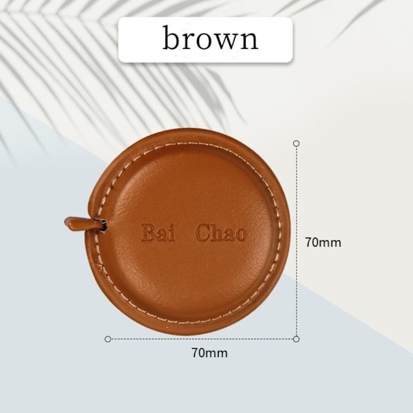 Måttband Skräddarsy Mjuk linjal BRUN brown