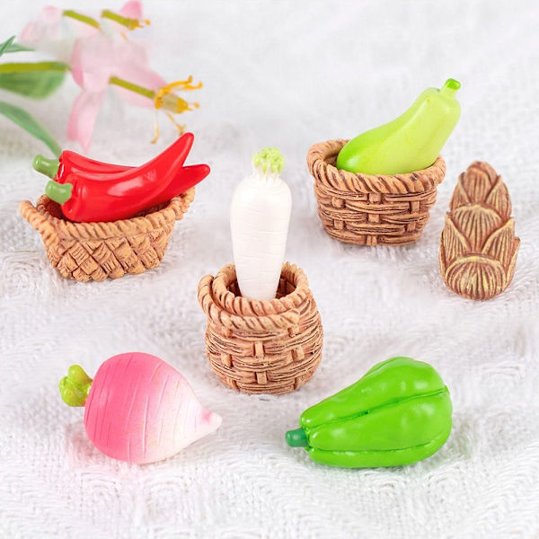 10st Imitation Vegetable Ornaments Imitation Vegetable Micro 3