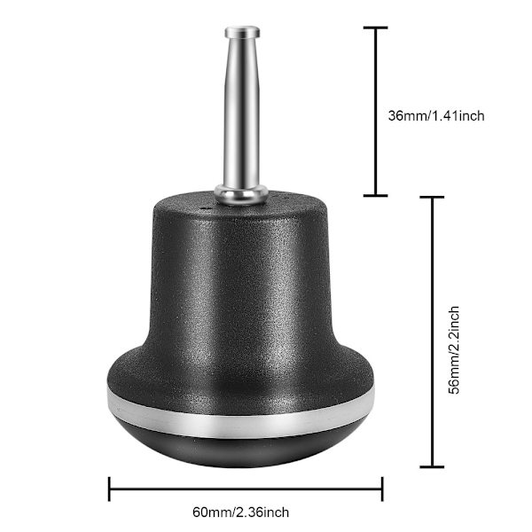 Caster Wheels Kontorstol Sete erstatning Reserve