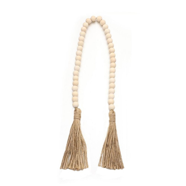 Puiset helmillä koristellut seppeleet maalaistalohelmet Rustic BEIGE 36 HELMET 36 beige 36 beads-36 beads