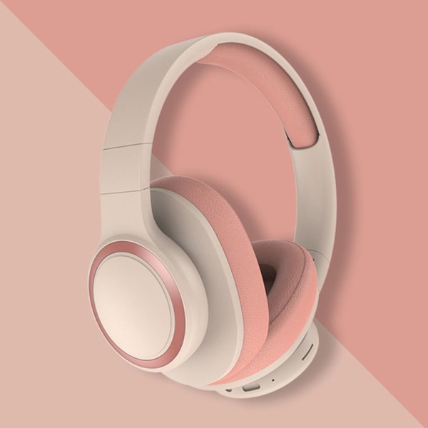 Øre Bluetooth Hovedtelefoner Trådløst Headset PINK Pink 9b3e | Pink Fyndiq