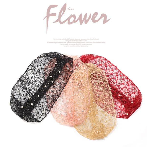 2st Hårband Cover VINRÖTT wine red
