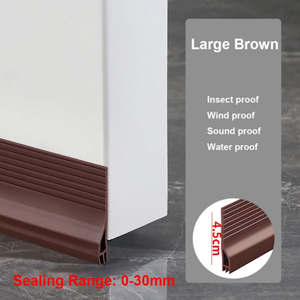 100 cm Ovenaluslista Vedonesto SUURI RUSKEA Large Brown