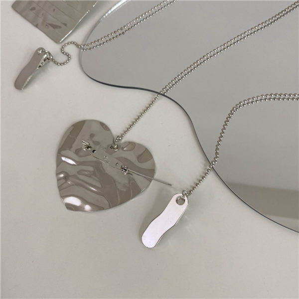 Kædebroche kvast Broche HJERTE HJERTE heart