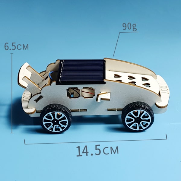 Solar Windmill Model Science Leke BIL BIL Car