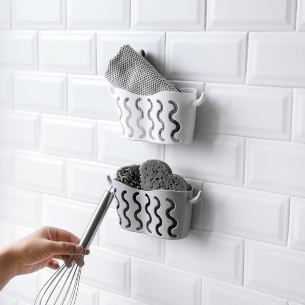 Vask Dreneringskurv Svampholder BEIGE Beige