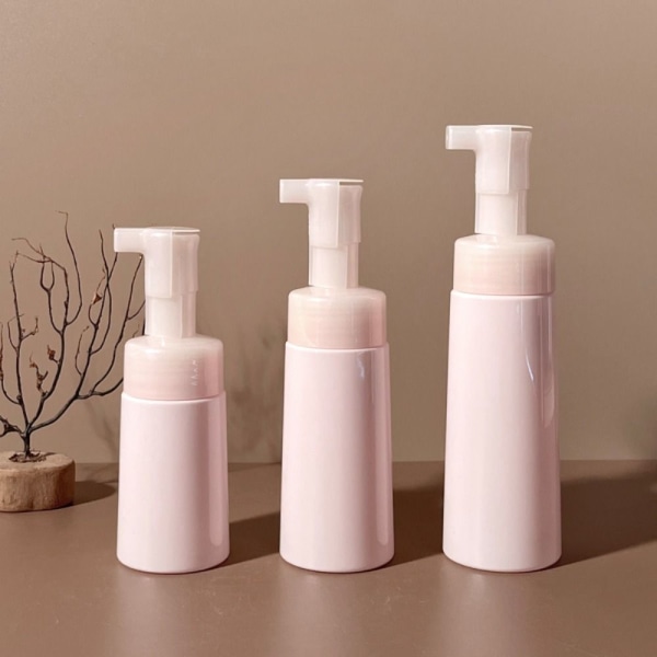 2 stk skumpumpeflaske tom pumpeflaske TRANSPARENT 100ML 100ML transparent 100ml-100ml