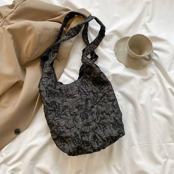 Mulepose Skuldertaske SORT black