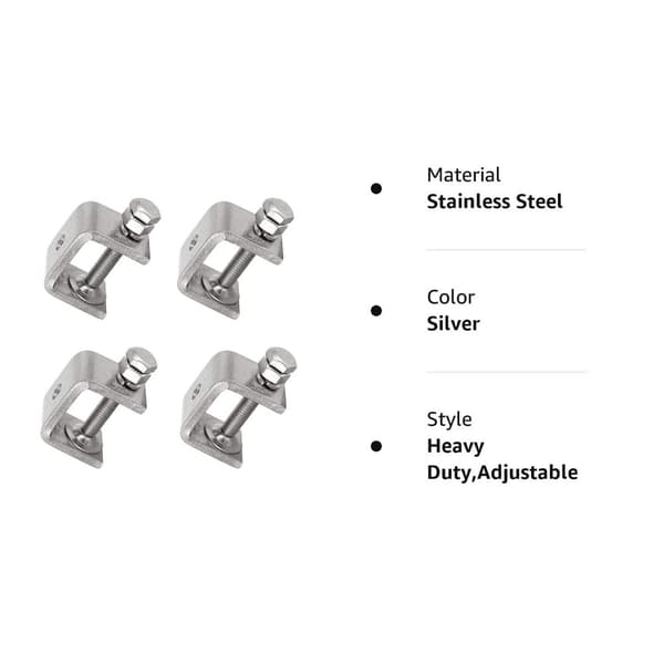 C-Clamp Trebearbeiding 6STK 6STK 6PCS