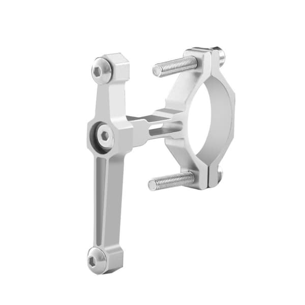 Cykel Flaskhållare Konvertering Cykel Vattenkoppshållare SILVER silver