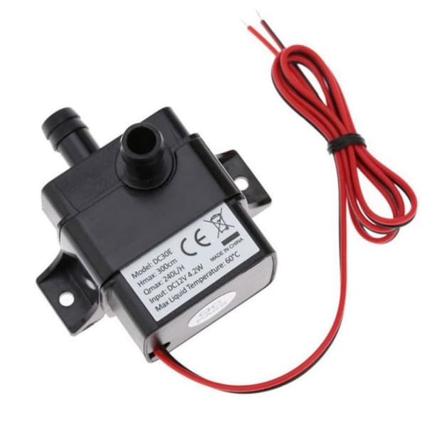 Borstlös DC-pump Vattenpump DC 12V 24V DC12V 4.8w