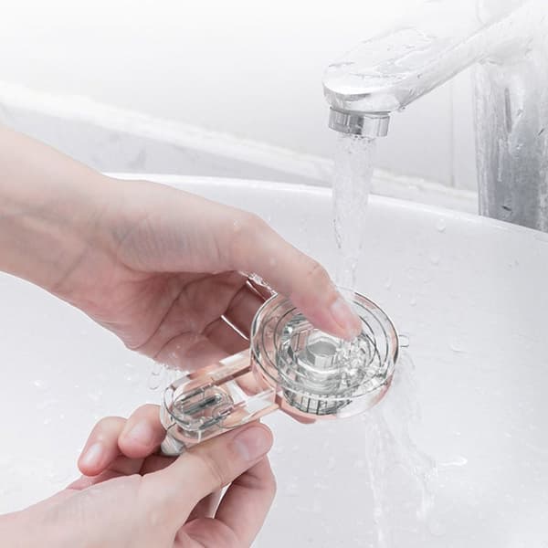 Imukuppikoukut Suihkukoukut LÄPINÄKYVÄ transparent