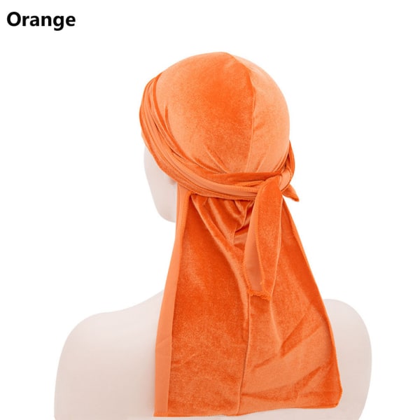 1st Durags Caps Bandana Hat ORANGE orange