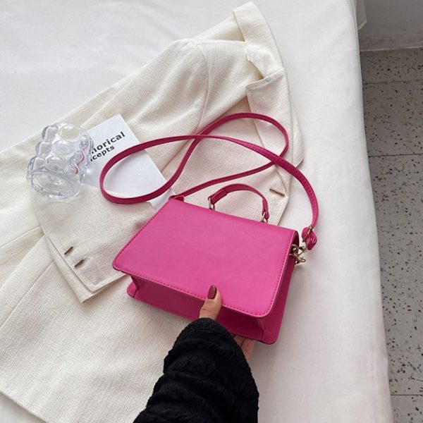 Axelväska Kedja Crossbody-väskor ROSE RED rose red