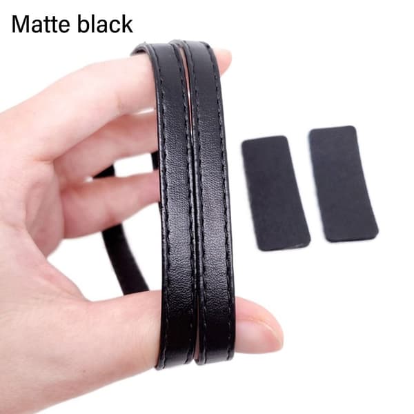 Anti-Løs Sko Belte Fast Sko Stropp MAT SORT MAT SORT matte black