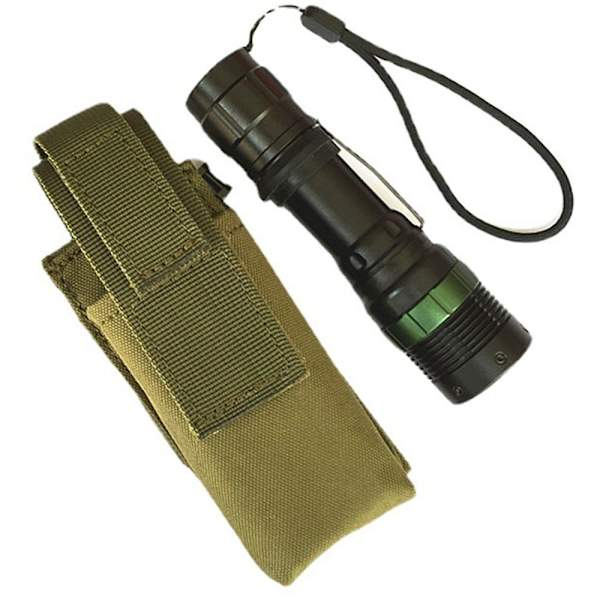 Tactical Molle Holder Lommelygte Nylonpose 2 2 2