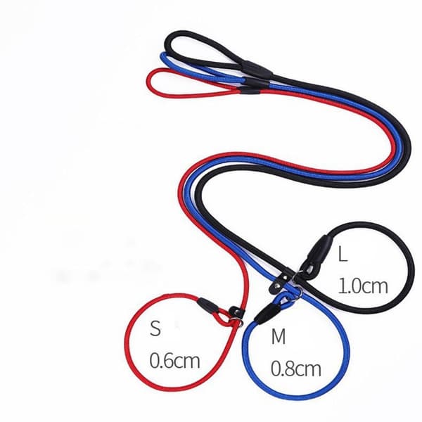 Kæledyr Traction Rope Dog Training Leash BLÅ blue