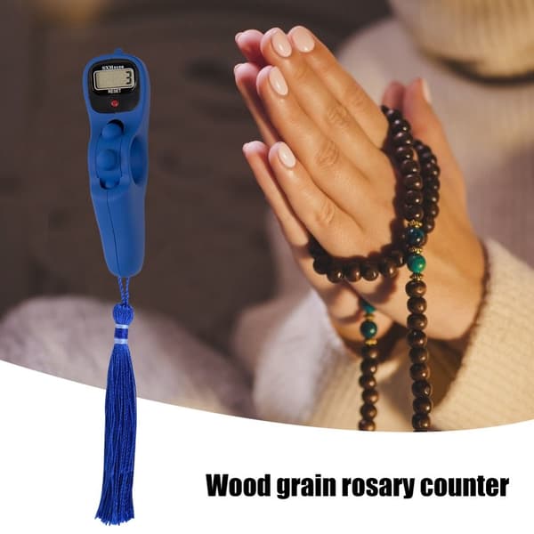 Elektronikk Digital Counter Rosary Beads Timer 7 7 7