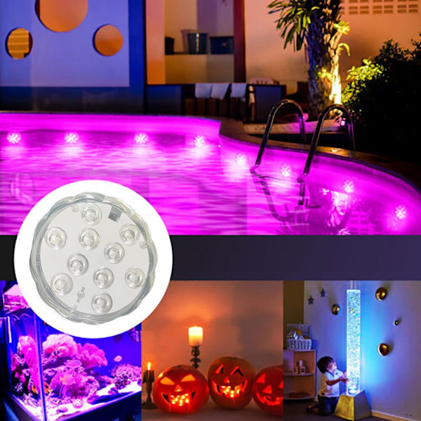 LED-valot Uima-altaan upotettava valo
