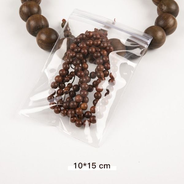 100 stk./parti Zip Lock-taske Selvforseglende opbevaringsposer 10X15CM 10x15cm
