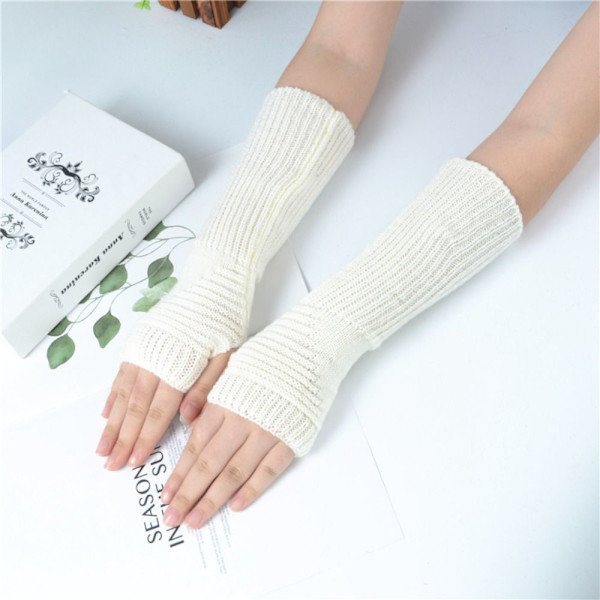 Fingerløse Handsker False Sleeves GRÅ grey
