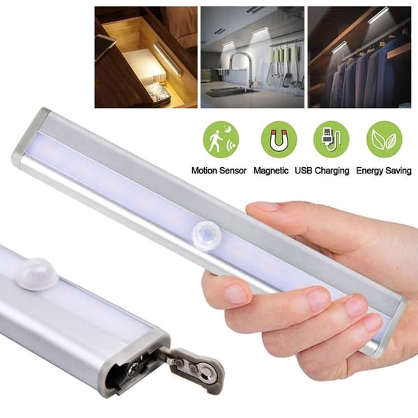 Rörelsesensor Infrarött ljus VIT 6LEDS 6LEDS White 6LEDs-6LEDs