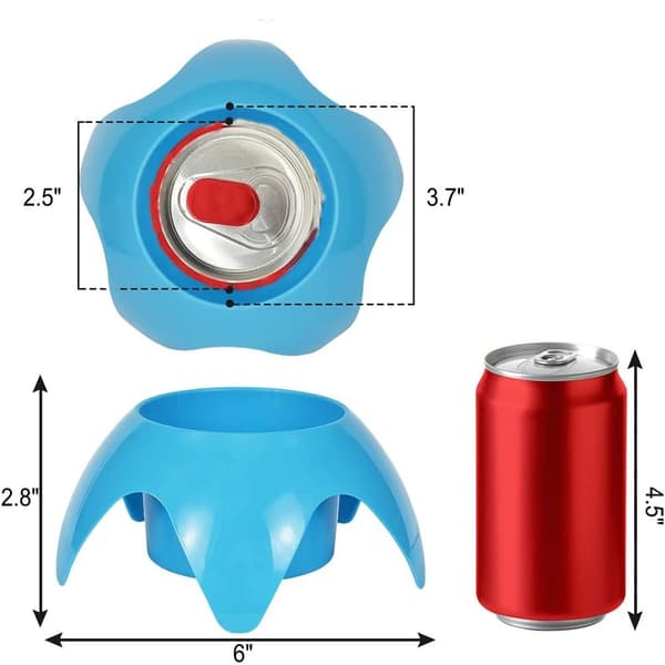 5 Stk Beach Cup Holder til Drinks Beach Drink Holder Beach Cup 5 Pcs