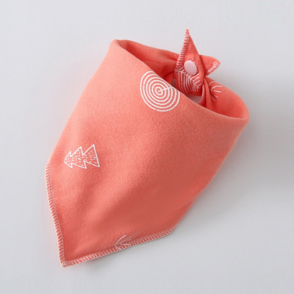 3st Salivhandduk Bandana ROSA VÄLLA ROSA VÄLLA pink corrugation