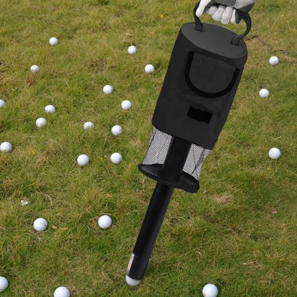 Golf Pickup Barrel Golf Picker SORT Black