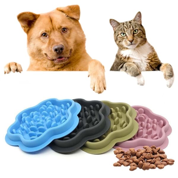 Spisefoderfad Pet Food Bowl PINK Pink