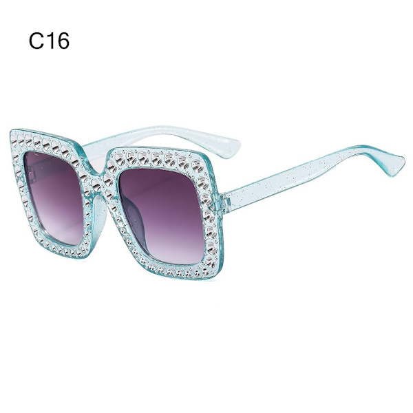 Crystal Suuret aurinkolasit Diamond aurinkolasit C16 C16 C16