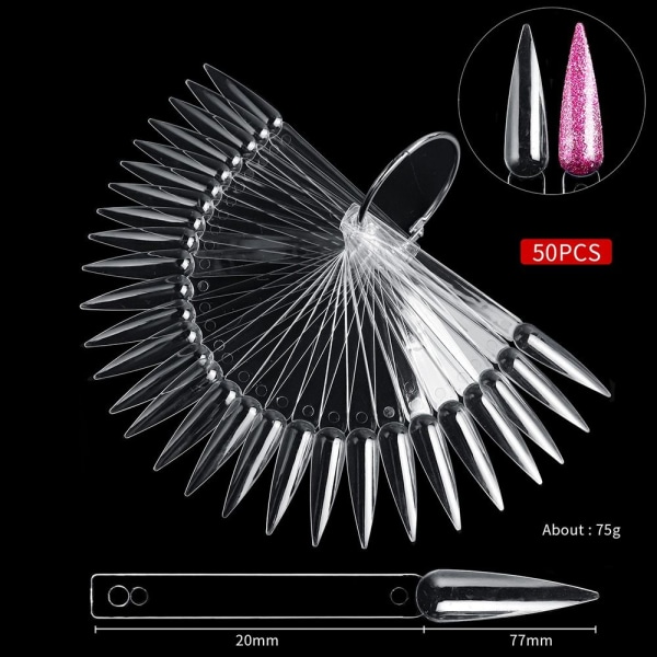 Nail Display Sticks Øve Display Nail Tip Stick B2 B2 B2