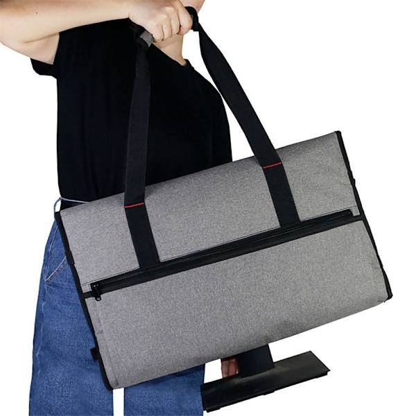 72*54cm Datorskärm Förvaringsväska Case GRÅ Grey