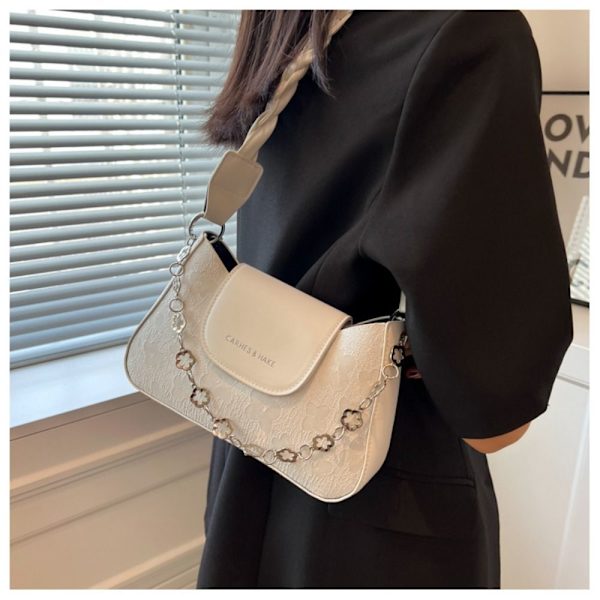 Axelväska Crossbody-väska VIT white