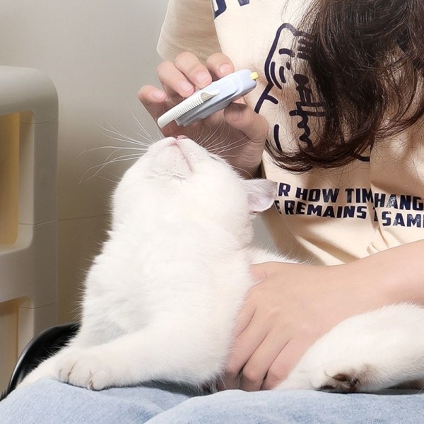 Cat Comb Cat Rensebørster HVID white