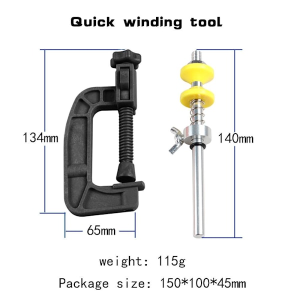 Line Winder SORT SORT Black