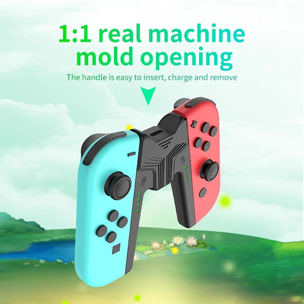 för Nintendo Switch Joycon Game Charging Grip