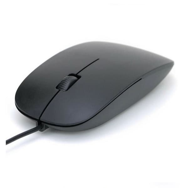 Forr Wired Mouse USB Optics MUSTA black