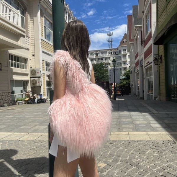Oversized tøyvesker Crossbody-vesker ROSA pink