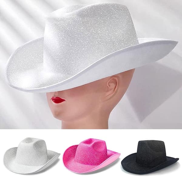 Western cowboyhatt SORT Black