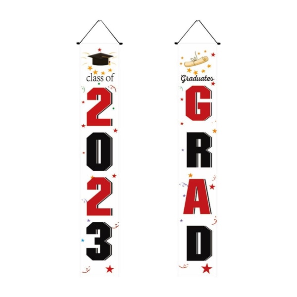 Graduation Season Flaggor Graduation Decoration 1 1 1