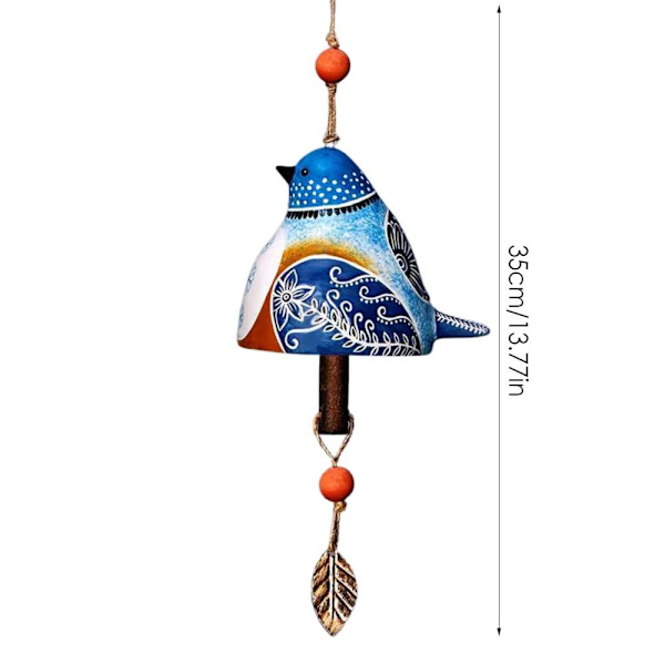 Fågel Wind Chime Wind Chimes BEIGE Beige