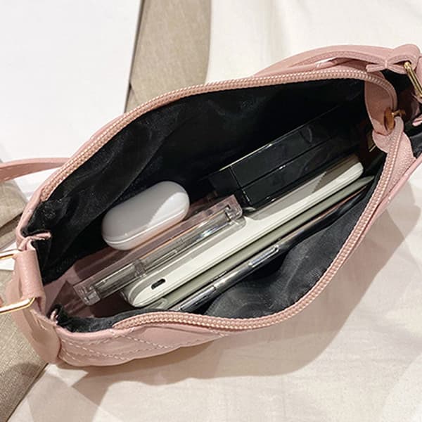Axelremsväska Messenger Bag VIT white