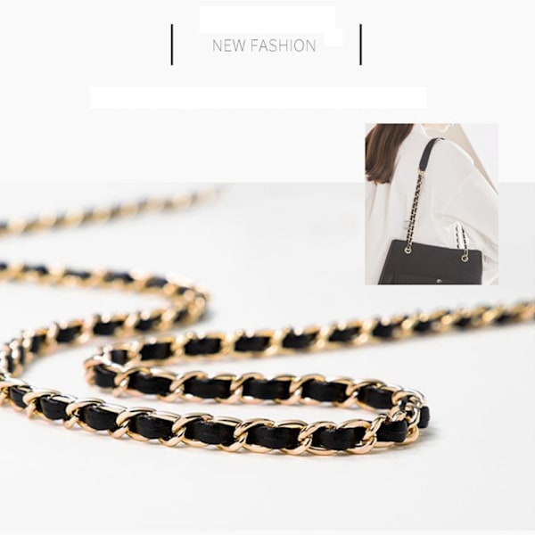 110cm Taske Metal Kæde Taske Strap BEIGE beige